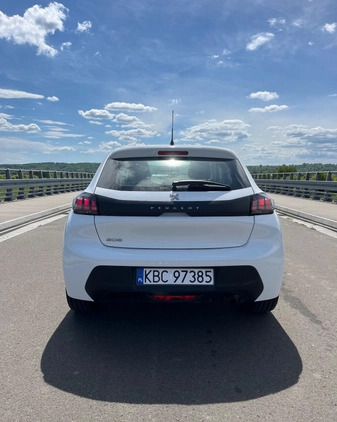 Peugeot 208 cena 59999 przebieg: 12800, rok produkcji 2022 z Kraków małe 781